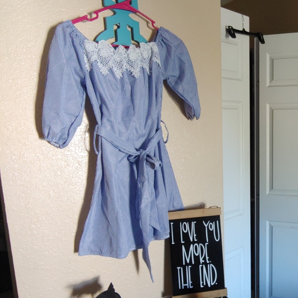 Off the shoulder dress